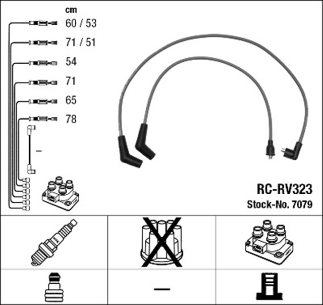 RC - RV323 ATESLEME KABLOSU