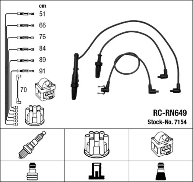 RC - RN649 ATESLEME KABLOSU