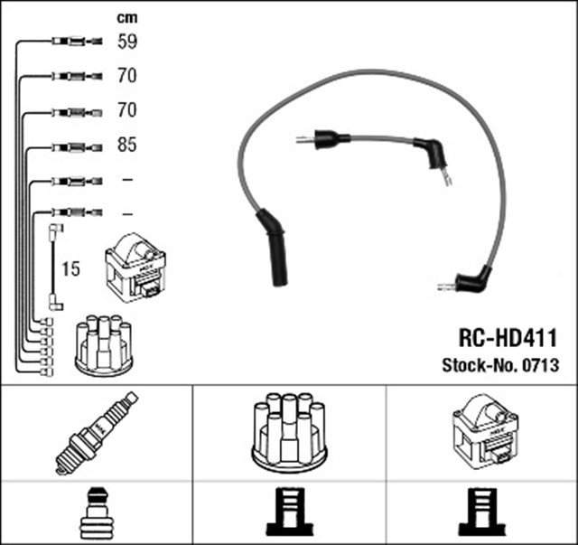 RC - HD411 ATESLEME KABLOSU