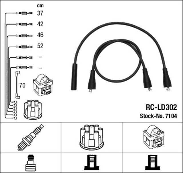 RC - LD302 ATESLEME KABLOSU