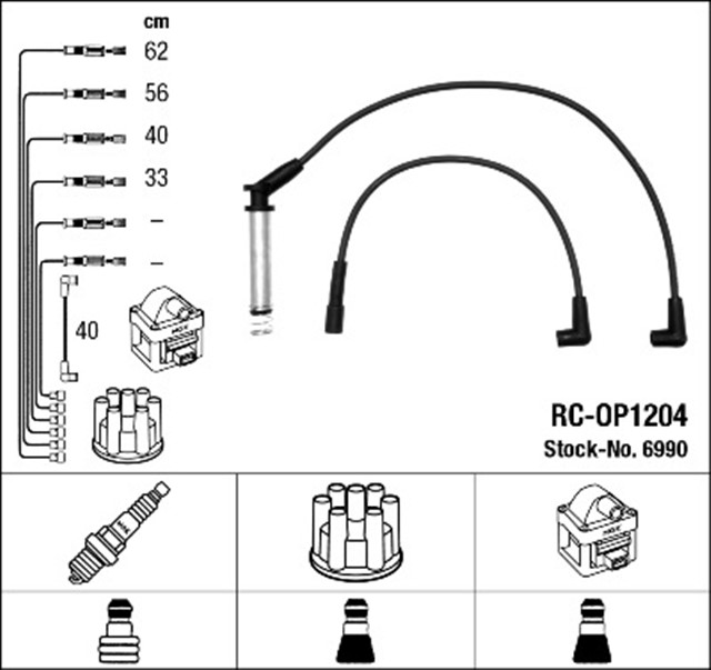 RC - OP1204 ATESLEME KABLOSU