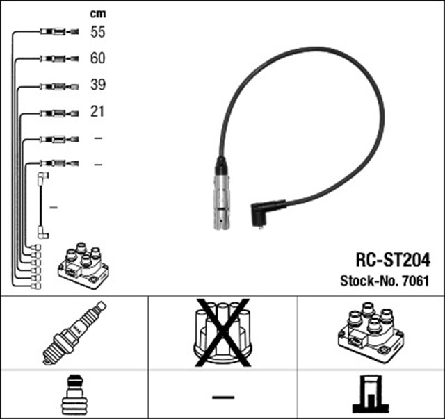 RC - ST204 ATESLEME KABLOSU