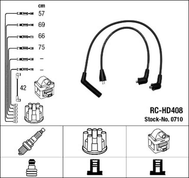 RC - HD408 ATESLEME KABLOSU