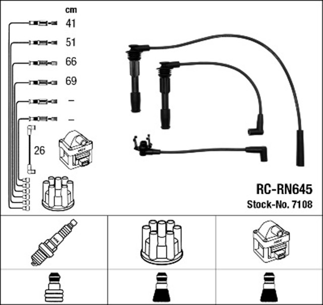 RC - RN645 ATESLEME KABLOSU