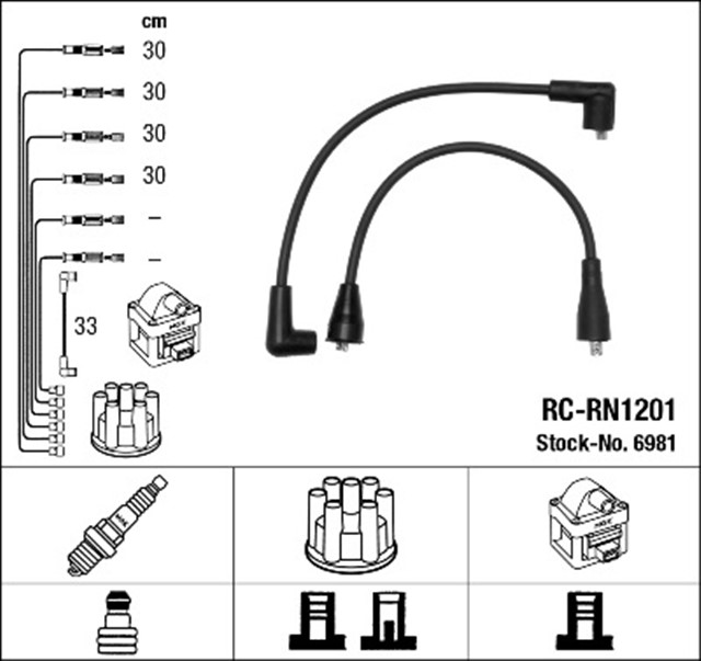 RC - RN1201 ATESLEME KABLOSU