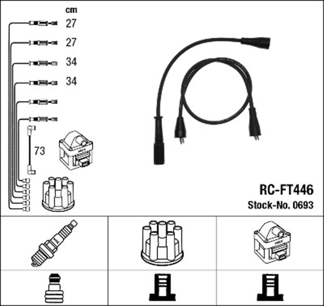 RC - FT446 ATESLEME KABLOSU