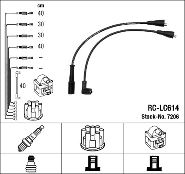 RC - LC614 ATESLEME KABLOSU