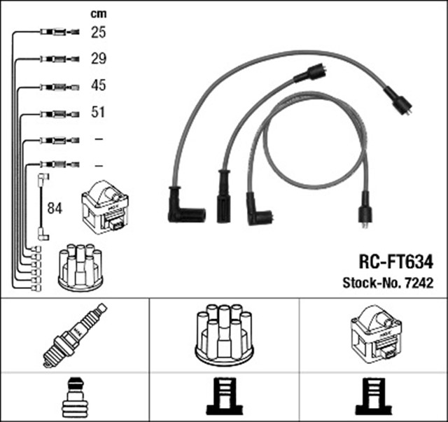 RC - FT634 ATESLEME KABLOSU