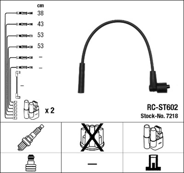 RC - ST602 ATESLEME KABLOSU