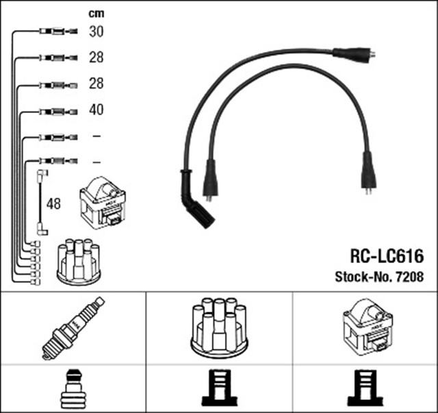 RC - LC616 ATESLEME KABLOSU