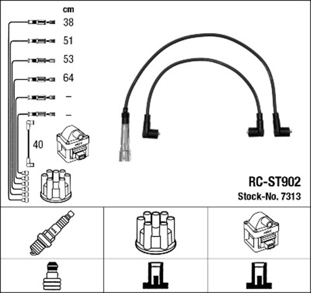 RC - ST902 ATESLEME KABLOSU