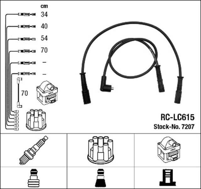 RC - LC615 ATESLEME KABLOSU