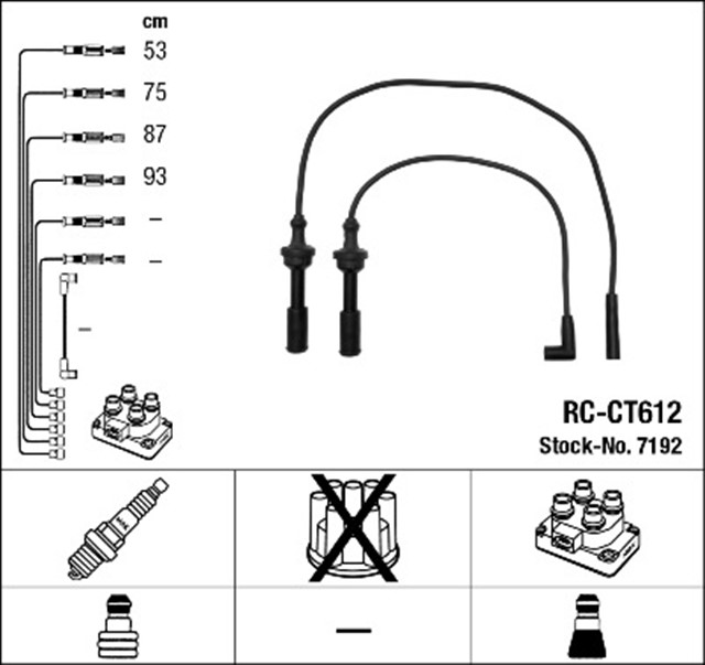 RC - CT612 ATESLEME KABLOSU