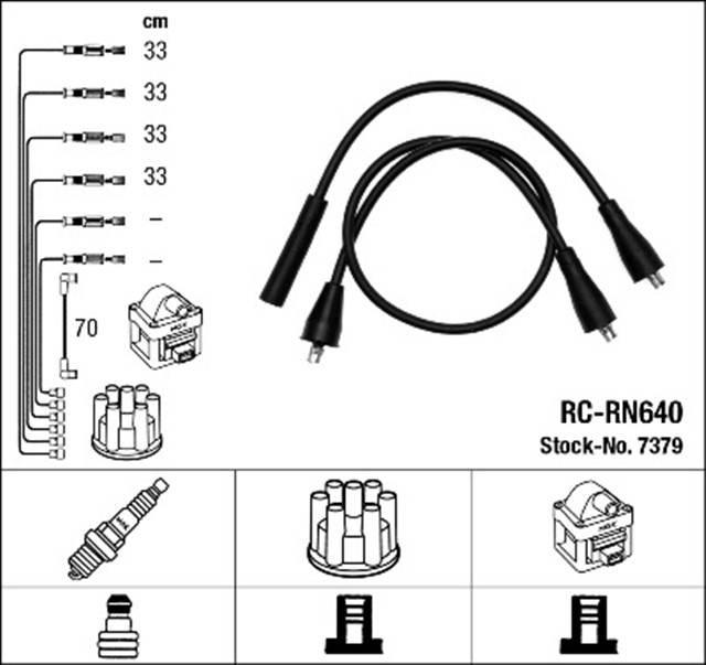 RC - RN640 ATESLEME KABLOSU