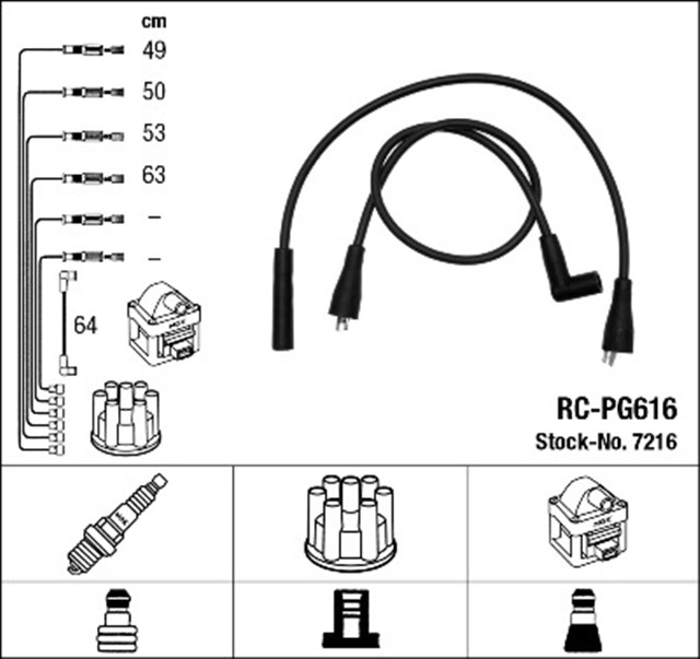 RC - PG616 ATESLEME KABLOSU