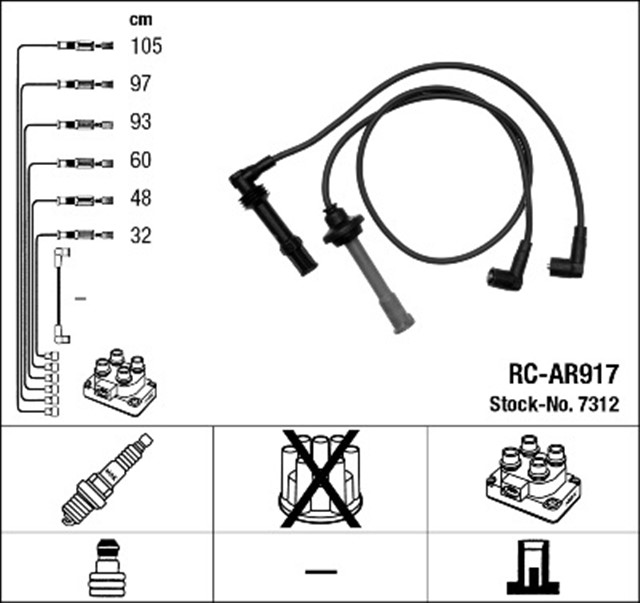 RC - AR917 ATESLEME KABLOSU