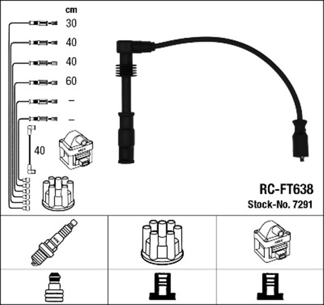 RC - FT638 ATESLEME KABLOSU