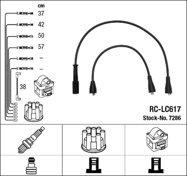 RC - LC617 ATESLEME KABLOSU