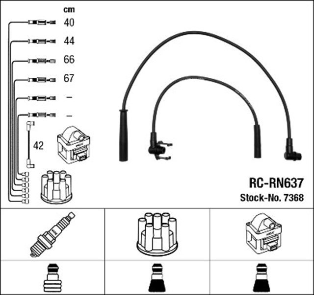 RC - RN637 ATESLEME KABLOSU