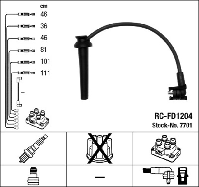 RC - FD1204 ATESLEME KABLOSU