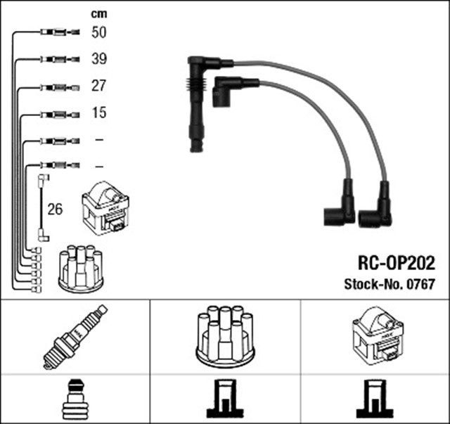 RC - OP202 ATESLEME KABLOSU
