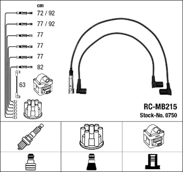 RC - MB215 ATESLEME KABLOSU