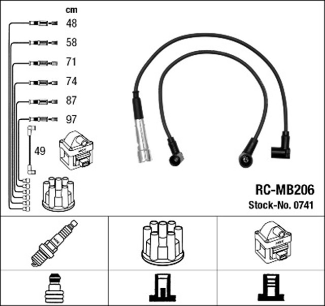 RC - MB206 ATESLEME KABLOSU