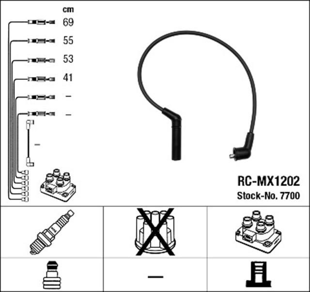 RC - MX1202 ATESLEME KABLOSU