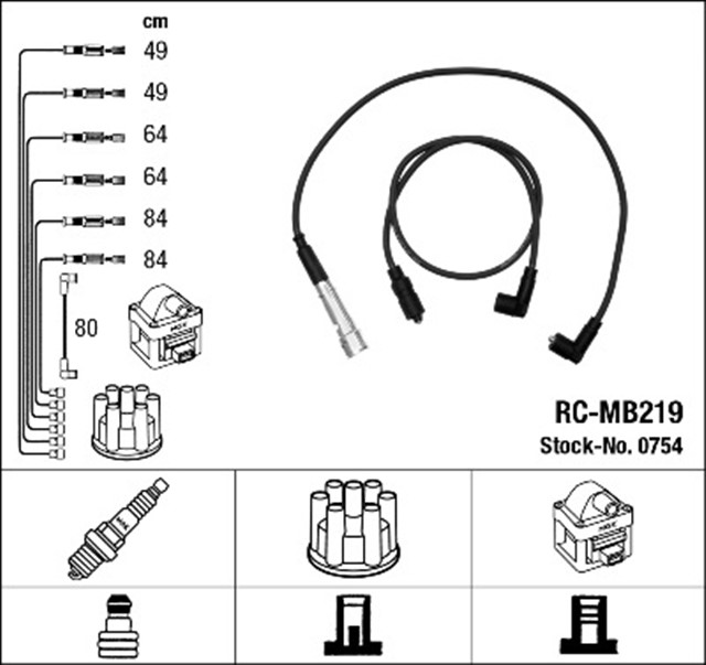 RC - MB219 ATESLEME KABLOSU