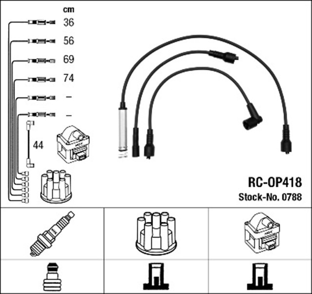 RC - OP418 ATESLEME KABLOSU