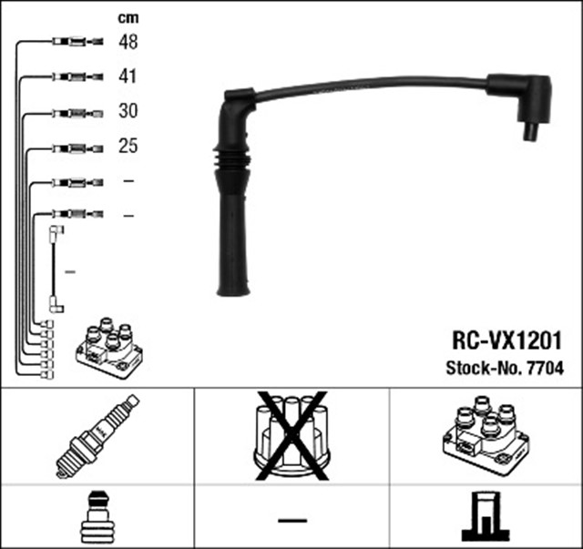 RC - VX1201 ATESLEME KABLOSU
