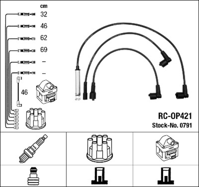 RC - OP421 ATESLEME KABLOSU