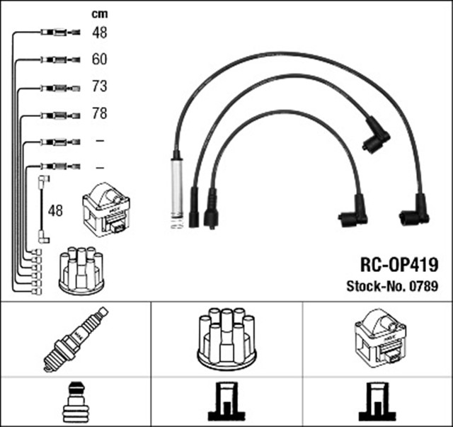 RC - OP419 ATESLEME KABLOSU