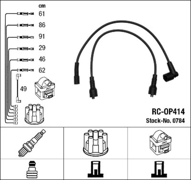 RC - OP414 ATESLEME KABLOSU
