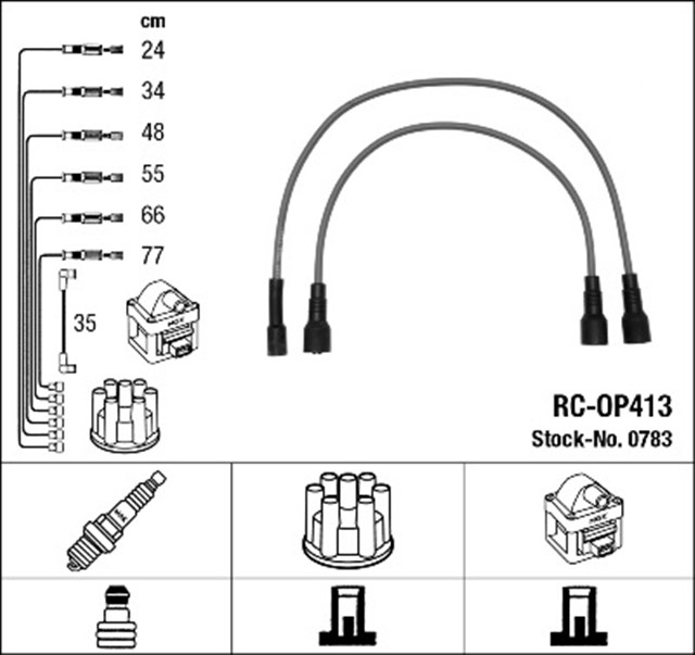 RC - OP413 ATESLEME KABLOSU