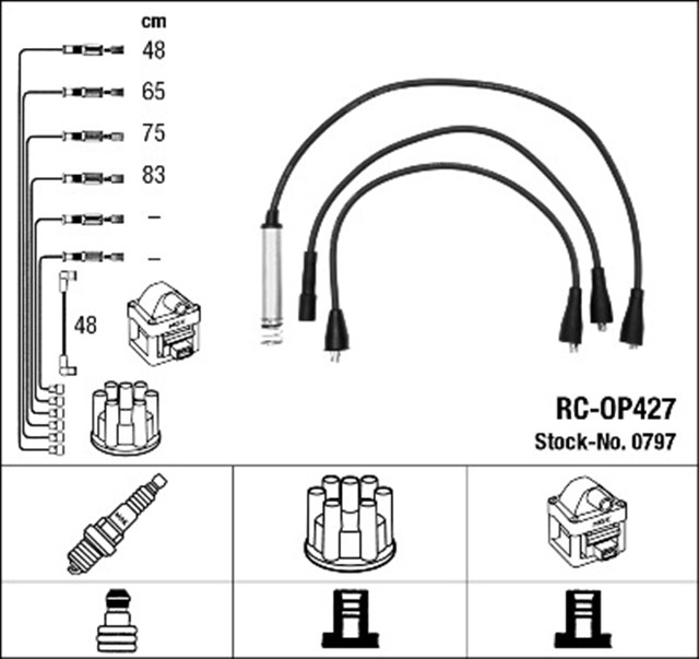 RC - OP427 ATESLEME KABLOSU