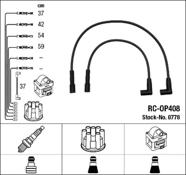 RC - OP408 ATESLEME KABLOSU