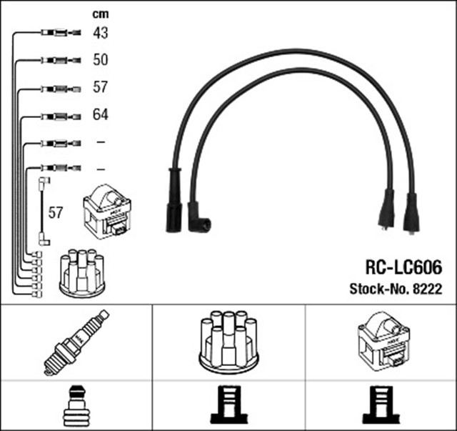 RC - LC606 ATESLEME KABLOSU