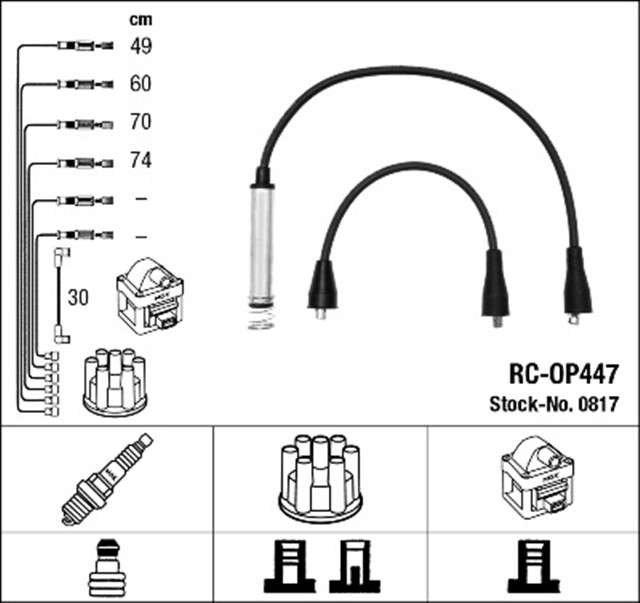 RC - OP447 ATESLEME KABLOSU