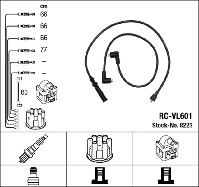 RC - VL601 ATESLEME KABLOSU