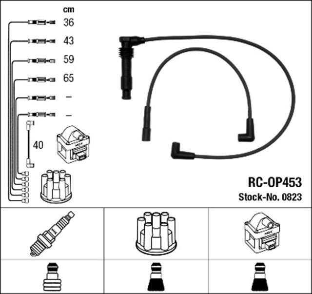 RC - OP453 ATESLEME KABLOSU