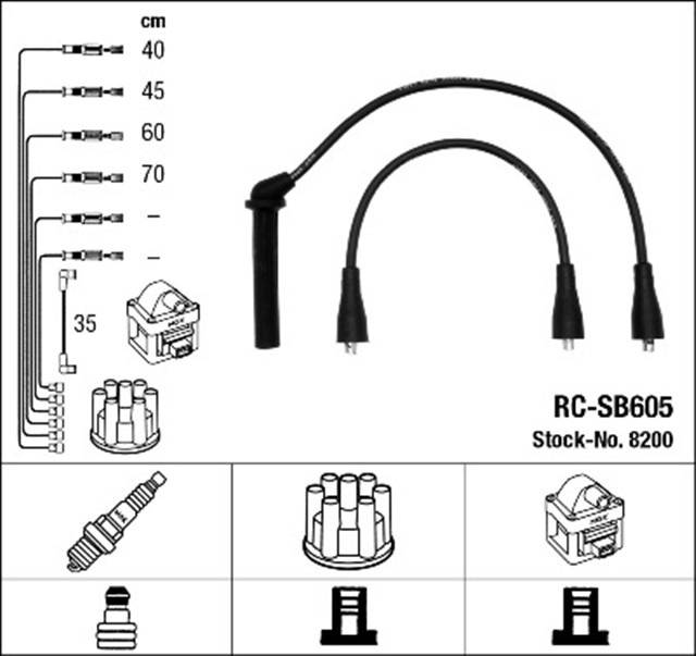 RC - SB605 ATESLEME KABLOSU