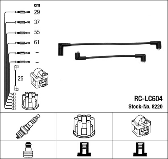 RC - LC604 ATESLEME KABLOSU