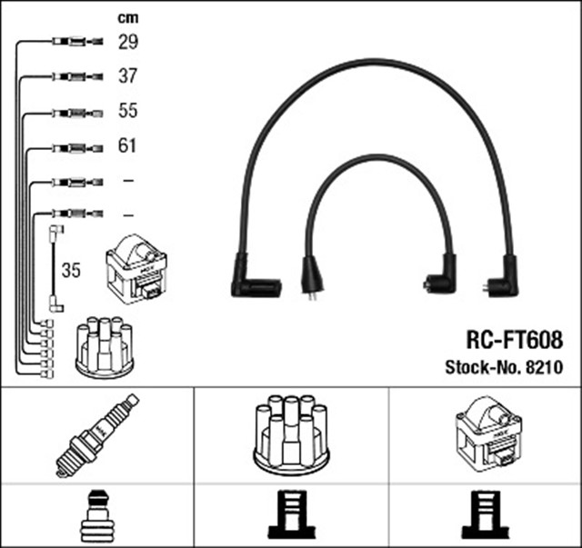 RC - FT608 ATESLEME KABLOSU