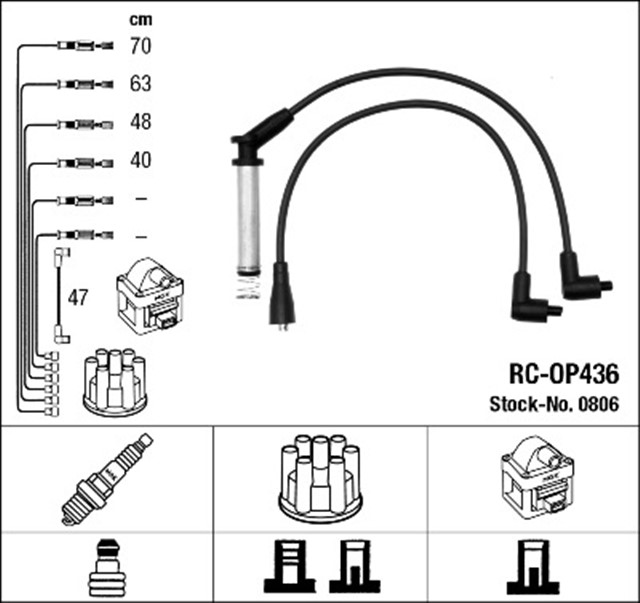 RC - OP436 ATESLEME KABLOSU