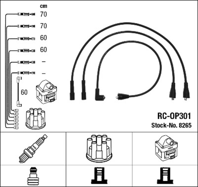 RC - OP301 ATESLEME KABLOSU