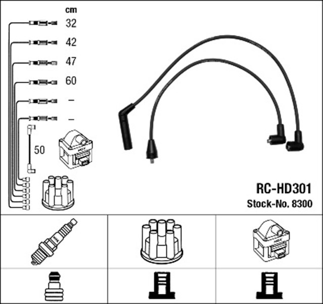RC - HD301 ATESLEME KABLOSU