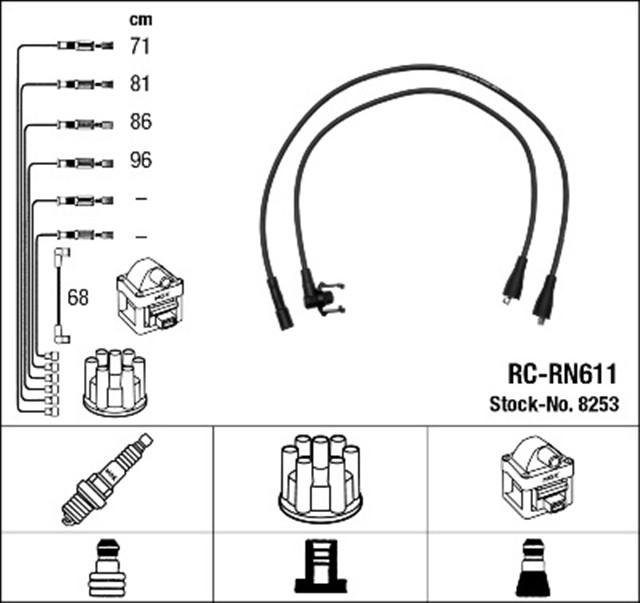RC - RN611 ATESLEME KABLOSU