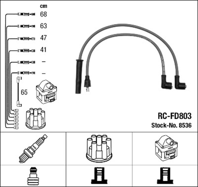 RC - FD803 ATESLEME KABLOSU