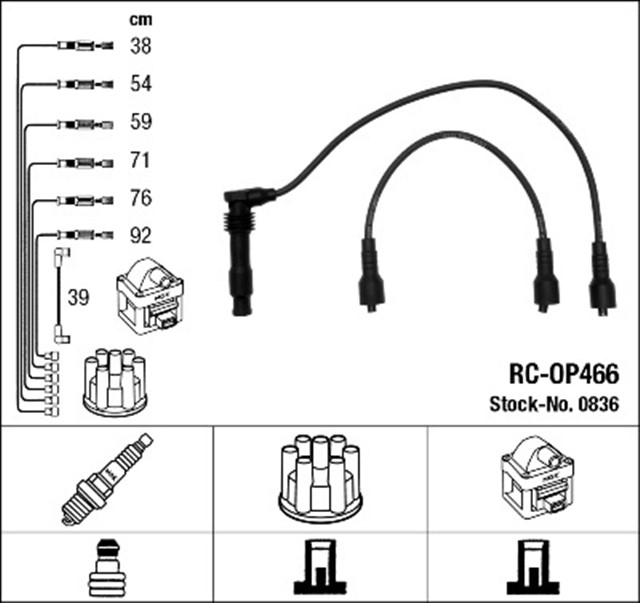 RC - OP466 ATESLEME KABLOSU